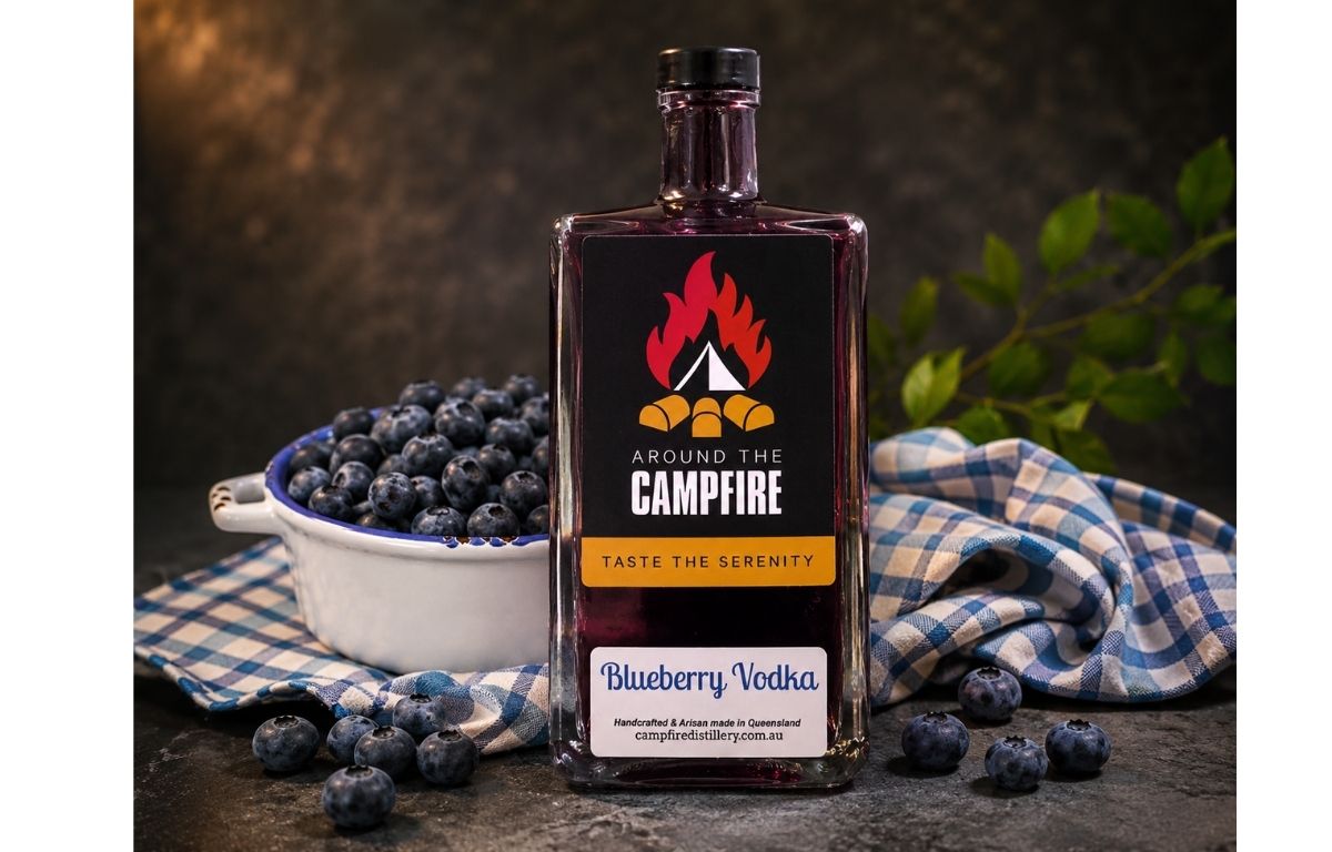 Blueberry vodka